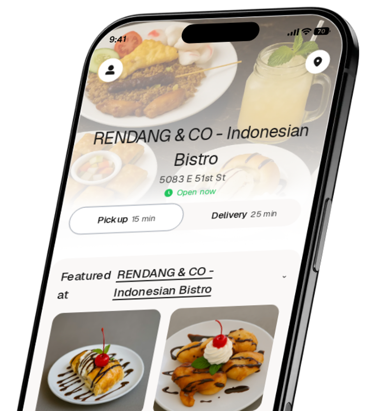 RENDANG & CO - Indonesian Bistro app preview
