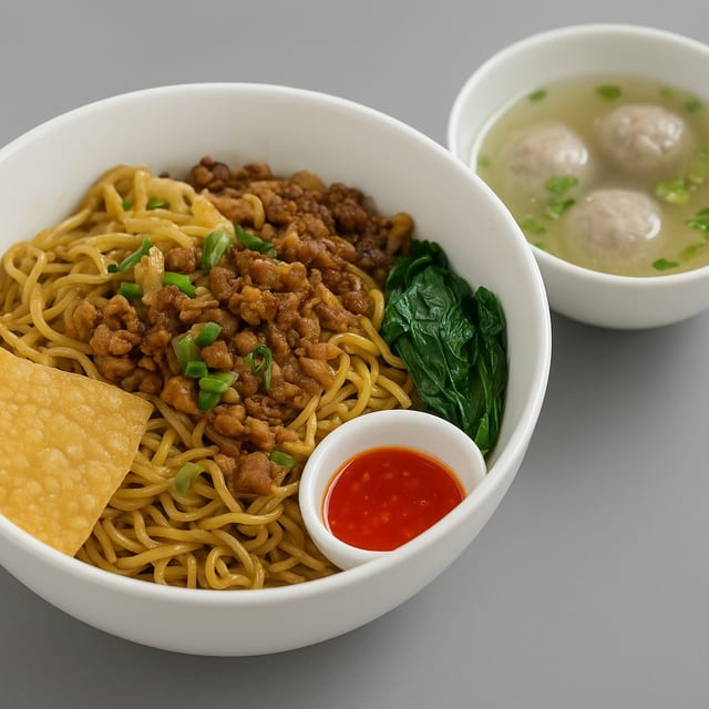 F5. Ramen Noodle / Bakmi Ayam Bakso.