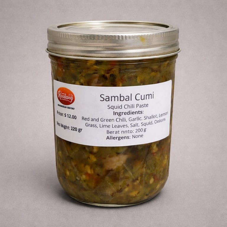Discover Our Delicious Sambal